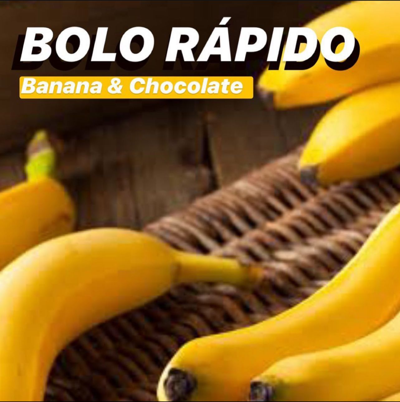 Bolo rápido de Banana